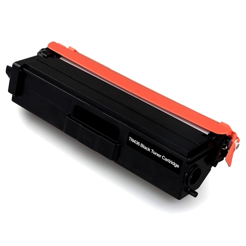 Premium Quality Black Super High Yield Toner Cartridge compatible with Brother TN-436BK