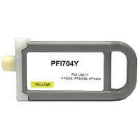 Premium Quality Yellow Inkjet Cartridge compatible with Canon 3864B001AA (PFI-704Y)