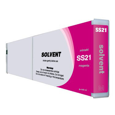 Premium Quality Magenta Mid-Solvent Ink compatible with Mimaki SS21 MA-440