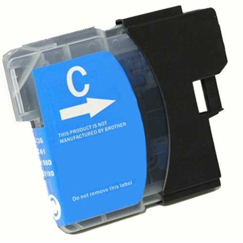 Premium Quality Cyan Inkjet Cartridge compatible with Brother LC-61C