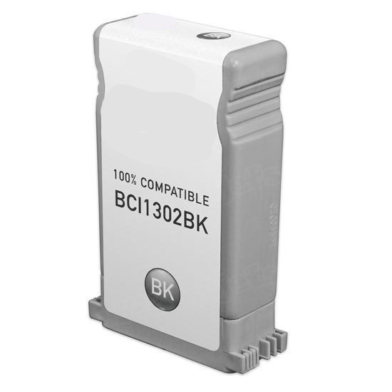 Premium Quality Black Inkjet Cartridge compatible with Canon BCI-1302BK