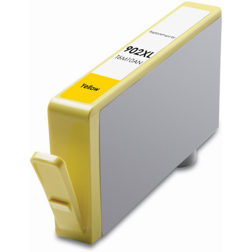 Premium Quality Yellow High Yield Inkjet Cartridge compatible with HP T6M10AN (HP 902XL)