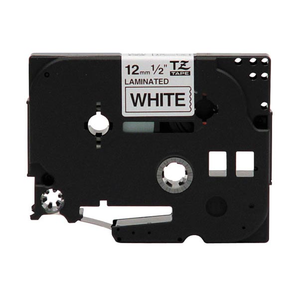 Premium Quality Black Print on White Label Tape compatible with Brother TZe-231 (TZ-231)