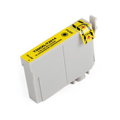 Premium Quality Yellow Inkjet Cartridge compatible with Epson T124420 (Epson 124)