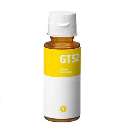 Premium Quality Yellow Dye Ink compatible with HP GT52Y