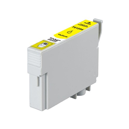 Premium Quality Yellow Inkjet Cartridge compatible with Epson T125420 (Epson 125)