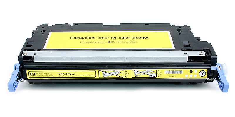 Premium Quality Yellow Toner Cartridge compatible with HP Q6472A (HP 502A)