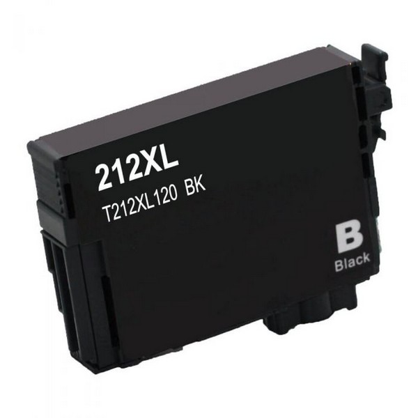 Compatible T212xl120 (Epson T212XL) High Yield Black Inkjet Cartridge (500 Yield)