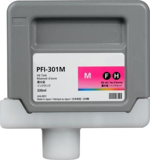 Premium Quality Magenta Inkjet Cartridge compatible with Canon 1488B001 (PFI-301M)