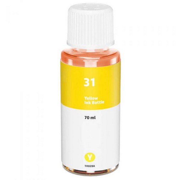 Compatible 1VU28AN (HP 31) Yellow Ink Bottle (8000 Yield)