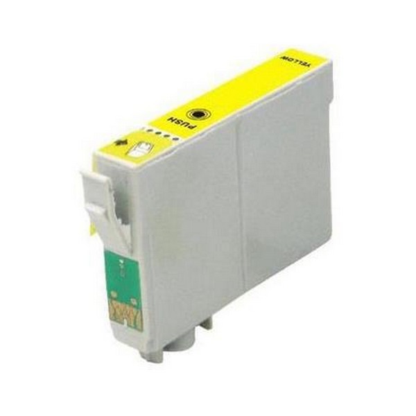 Compatible T822xl420-S (Epson T822) Ultra High Yield Yellow Inkjet Cartridge (1100 Yield)