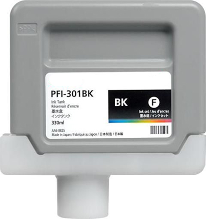 Premium Quality Black Inkjet Cartridge compatible with Canon 1486B001 (PFI-301Bk)