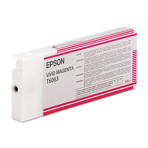 Premium Quality Magenta UltraChrome K3 Ink Cartridge compatible with Epson T606300